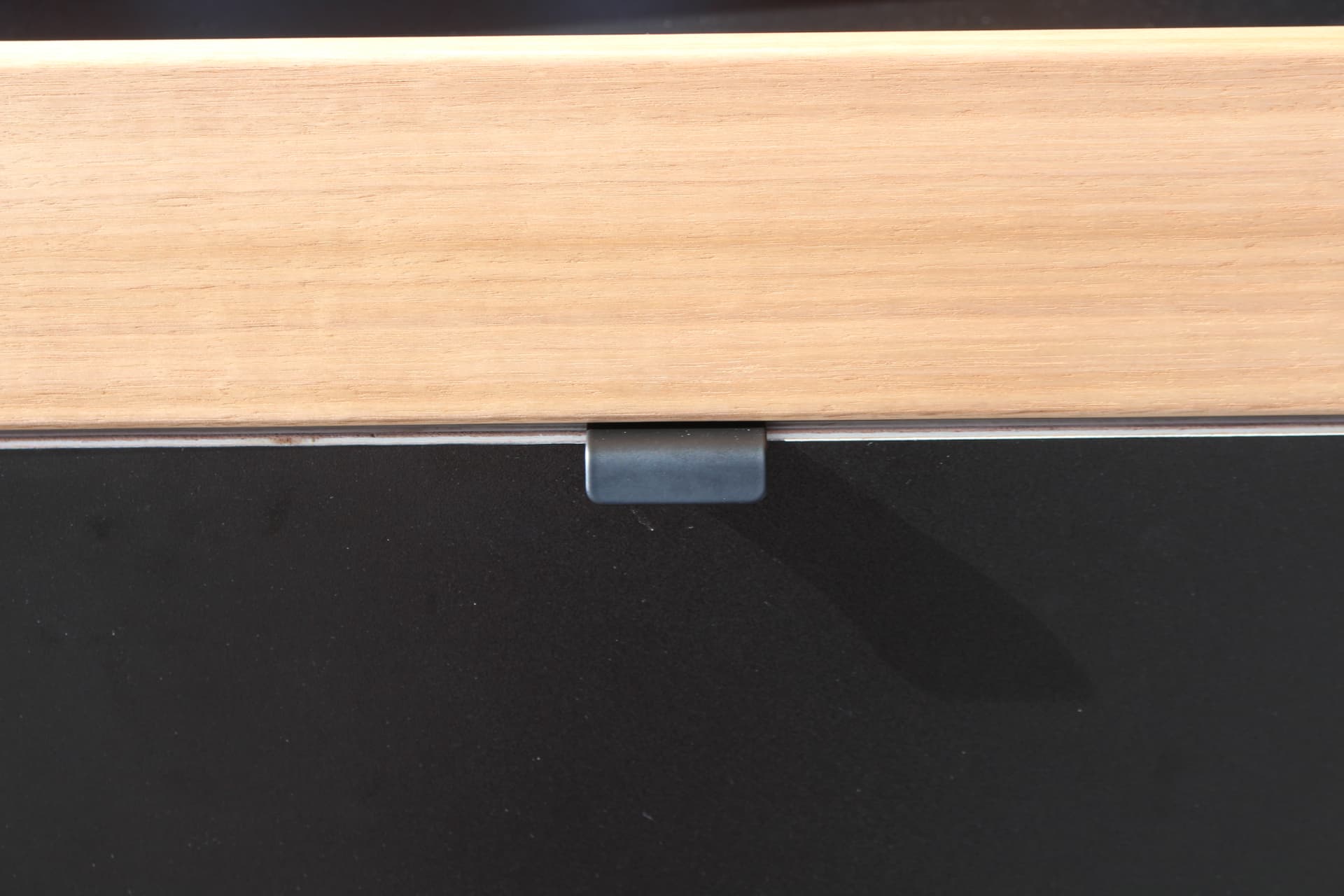 Hiace 200 Series Weekender — Hardwood edge and recessed drawer pull