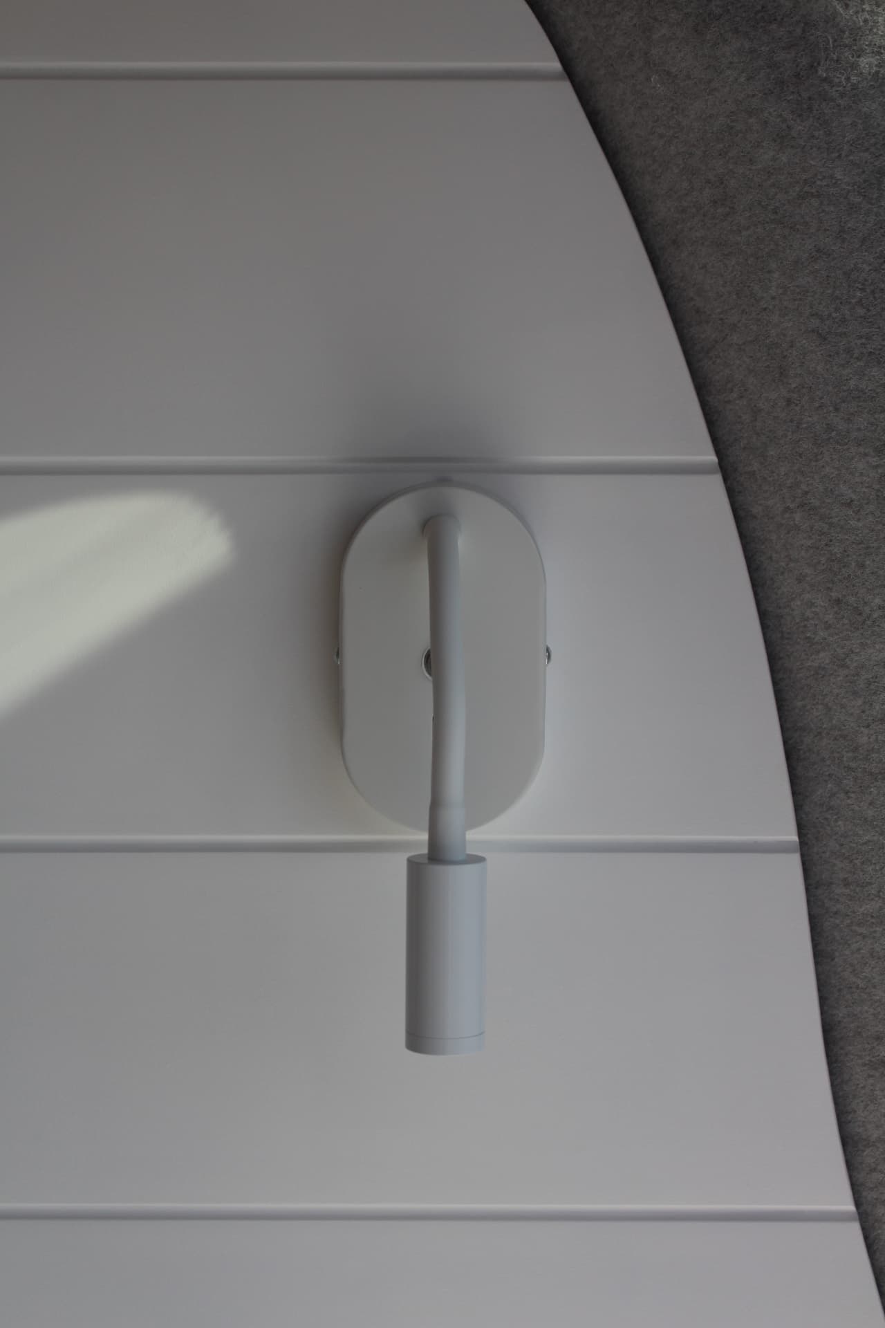 iLoad Camper — Reading light and wall panel detail